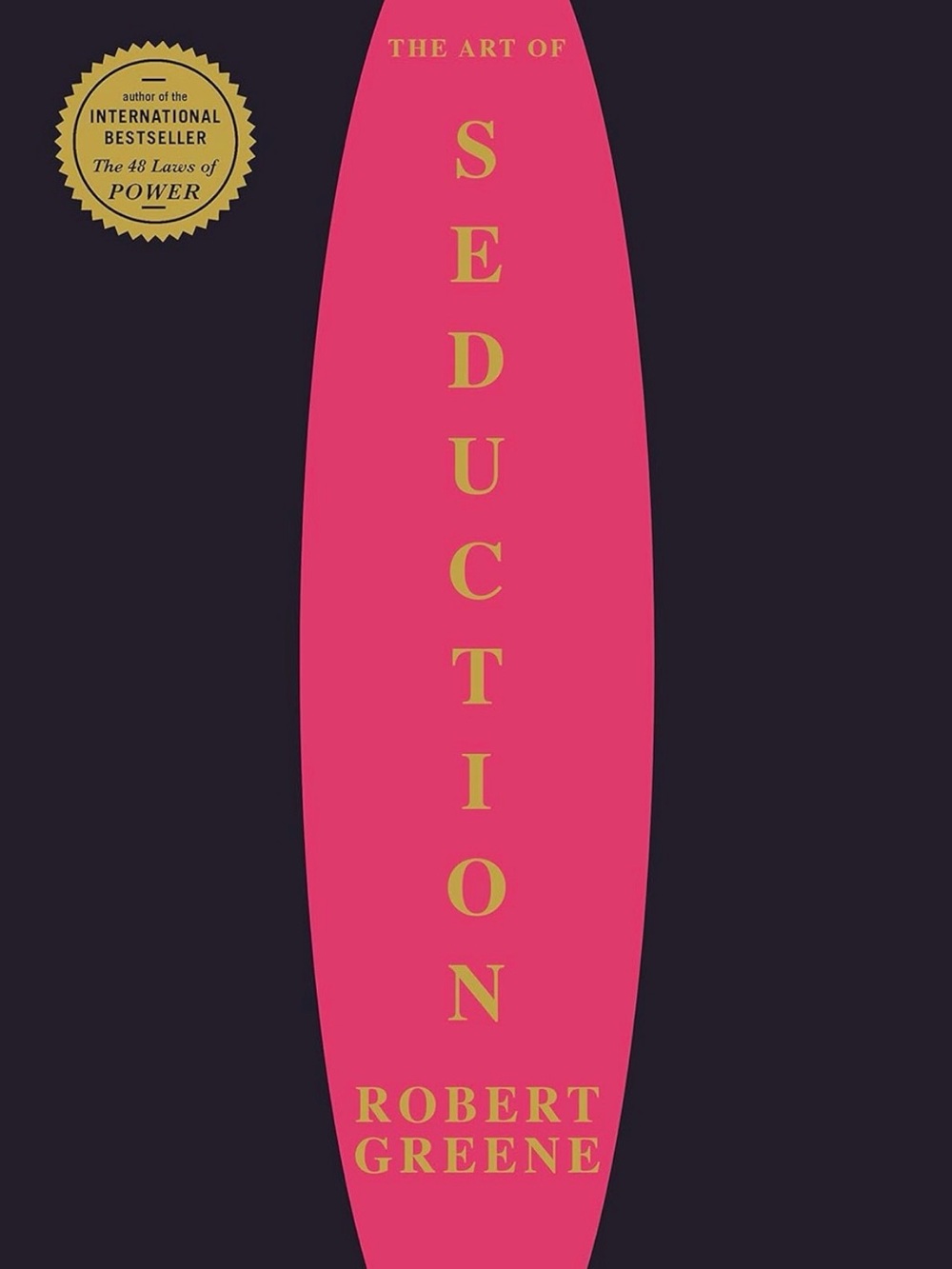The Art of Seduction by Robert Greene - Pink & Gold Cover